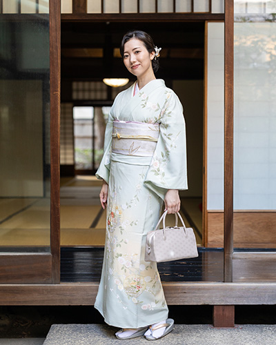 白金訪問着方案